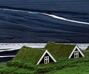 Puzzle Σπίτια σε Γροιλανδία